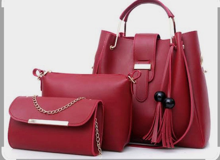 Leather Ladies Hand & Shoulder Bag